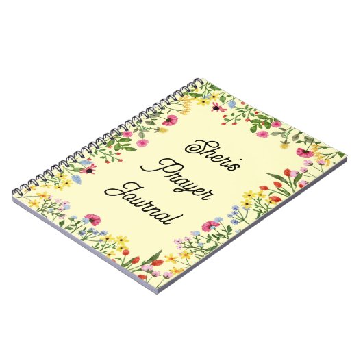 Wildflower Prayer Journal Notitieboek (Linkerzijde)