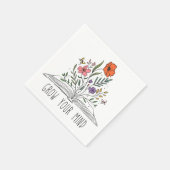Wildflower Quote Servet (Hoek)