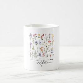  Wildflower Quote Sublimatie Waterverf Koffiemok