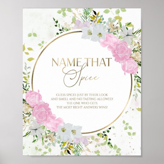 Wildflower raad het Spice Vrijgezellenfeest spel t Poster (Voorkant)