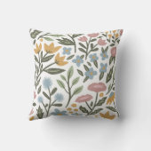  Wildflower Rabbit Paaslente Kussen (Achterkant)