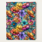 Wildflower Rainbow Customizable Planner (Achterkant)