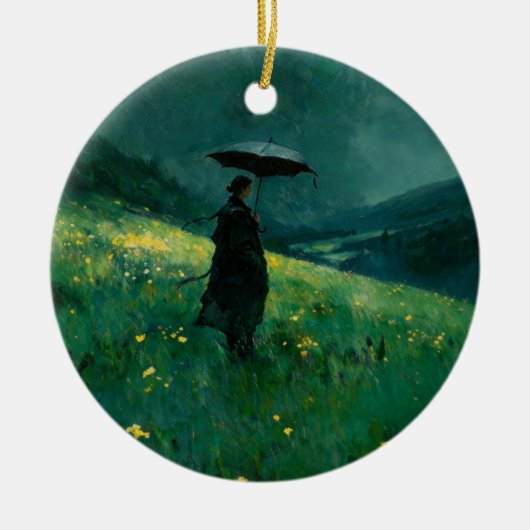 Wildflower Rainy Field Ornament (Voorkant)