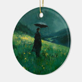 Wildflower Rainy Field Ornament (Links)