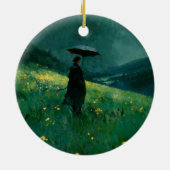 Wildflower Rainy Field Ornament (Achterkant)