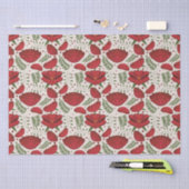 Wildflower Red Poppy Baby shower Tissuepapier (Craft)