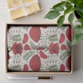 Wildflower Red Poppy Baby shower Tissuepapier (Geschenk)