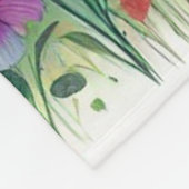 Wildflower Rhapsody Fleece Deken (Hoek)