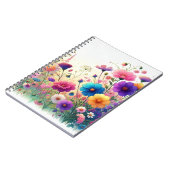 Wildflower Rhapsody Notitieboek (Linkerzijde)
