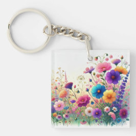 Wildflower Rhapsody Sleutelhanger