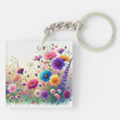 Wildflower Rhapsody Sleutelhanger (Achterkant)