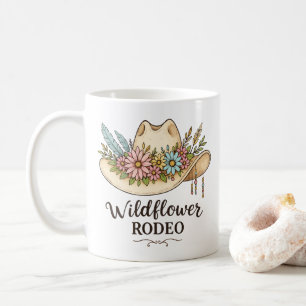 Wildflower Rodeo Floral Cowgirl Pet Koffiemok