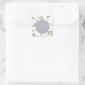 Wildflower Romance bruiloft Sticker (Tas)