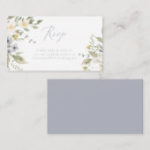 Wildflower Romance RSVP via website Kaart (Voorkant / Achterkant)