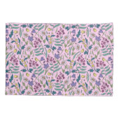 Wildflower roze kleur kussen Hoesje Kussensloop (Achterkant-Links)