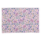 Wildflower roze kleur kussen Hoesje Kussensloop (Voorkant-Rechts)