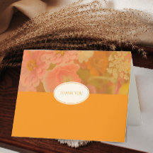  Wildflower Roze Poppy Wedding Blank