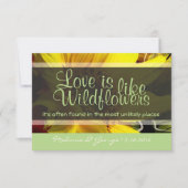 Wildflower RSVP (Voorkant)