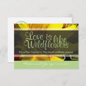 Wildflower RSVP (Voorkant / Achterkant)