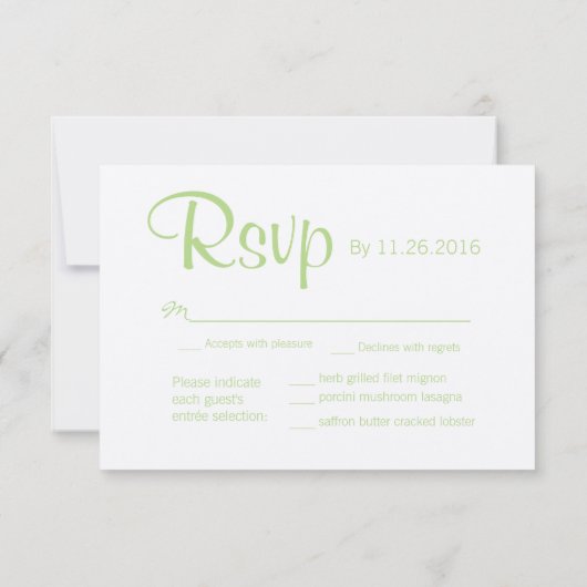 Wildflower RSVP (Achterkant)