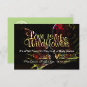 Wildflower RSVP (Voorkant / Achterkant)