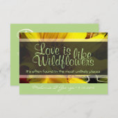 Wildflower RSVP (Voorkant / Achterkant)