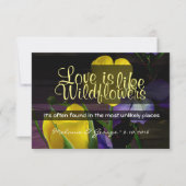 Wildflower RSVP (Voorkant)