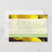 Wildflower RSVP (Voorkant)