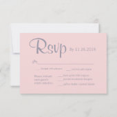 Wildflower RSVP Kaartje (Achterkant)