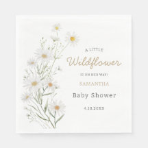 Wildflower Rustic Boho Floral meisje Baby shower