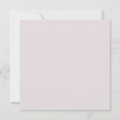 Wildflower Rustic Bruids Douche Uitnodiging Kaart (Achterkant)