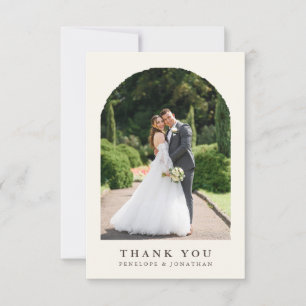 Wildflower Rustic Chic Bloemen Boho Huwelijksfoto Bedankkaart