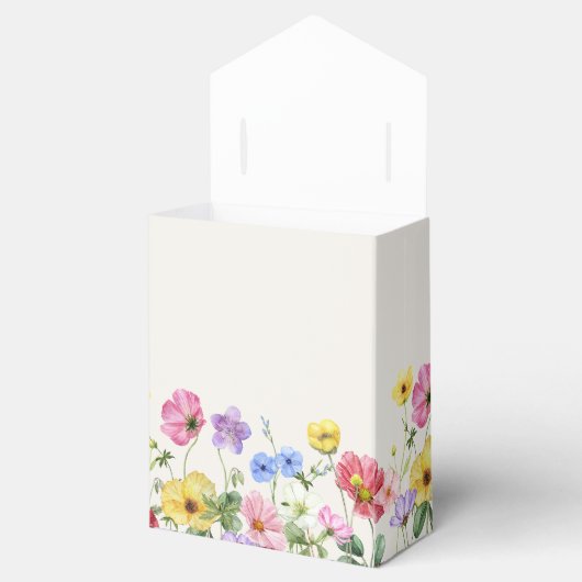 Wildflower Rustic Chic Floral Boho Vrijgezellenfee Bedankdoosjes (Geopend)