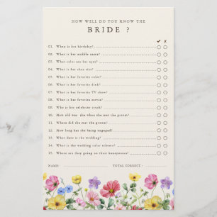 Wildflower Rustic Chic Floral Vrijgezellenfeest Ga