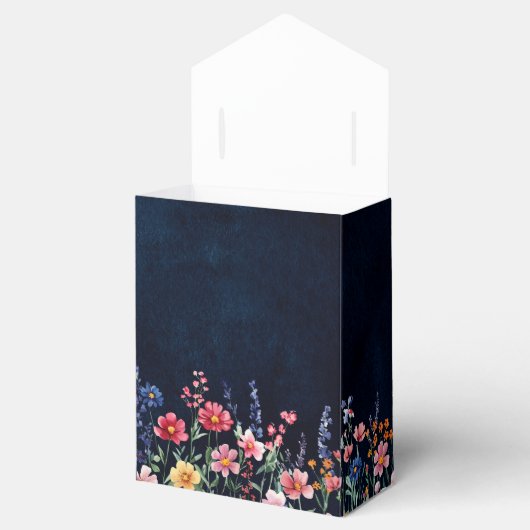 Wildflower Rustic Country Boho Flora Vrijgezellenf Bedankdoosjes (Geopend)