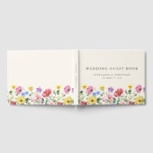 Wildflower Rustiek Chic Bloemen Boho Country Weddi Gastenboek (Volledig)