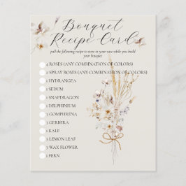 Wildflower Rustiek Elegant Vrijgezellenfeest Game