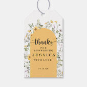 Wildflower Rustiek Vrijgezellenfeest Favor Cadeau Cadeaulabel (Voorkant)