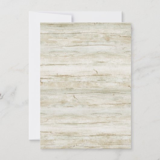 Wildflower rustieke herfst pompoen bruiloft detail kaart (Achterkant)