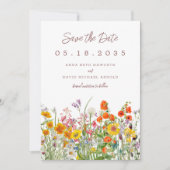 Wildflower Save-the-Date Save The Date (Voorkant)
