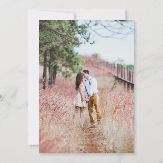 Wildflower Save-the-Date Save The Date (Achterkant)