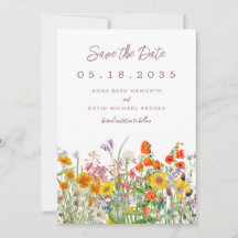 Wildflower Save-the-Date