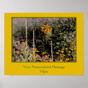 Wildflower Schilderij Creëer Uw Eigen Poster