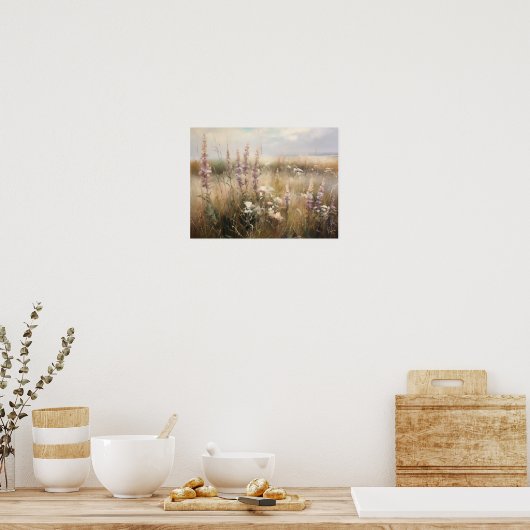  Wildflower Schilderij Poster (Keuken)