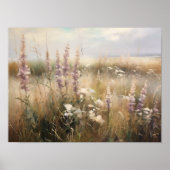 Wildflower Schilderij Poster (Voorkant)