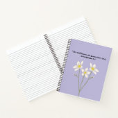 Wildflower Schrijftijdschrift Notitieboek (Binnen)