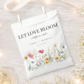 Wildflower Seeds Bruiloft Favor Bag Bedankzakje (Geknipt)