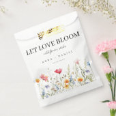 Wildflower Seeds Bruiloft Favor Bag Bedankzakje (Gezegeld)