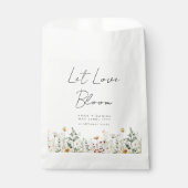 Wildflower Seeds Bruiloft Favor Bag Bedankzakje (Voorkant)