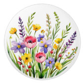 Wildflower Six Keramische Knop (Voorkant)